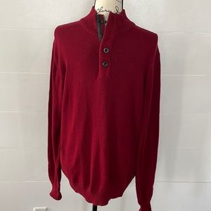Cranberry Red Sweater, Medium